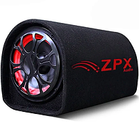 Активный сабвуфер в машину Bluetooth + пульт 800 Вт чистый звук Subwoofer ZX-6SUB Сабвуфер бочка с усилителем