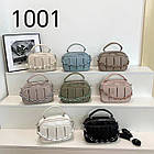 Сумочка жіноча крос-боді на два відділення зі штучної шкіри у різних кольорах Fedya, фото 2