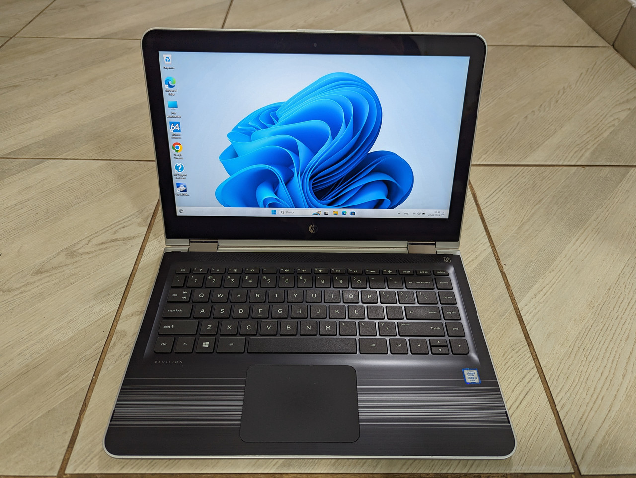 Ноутбук трансформер HP Pavilion X360m3 13.3" iPS intel Core i3-6100U 2.3Ghz, 8Gb DDR4, 256Gb SSD