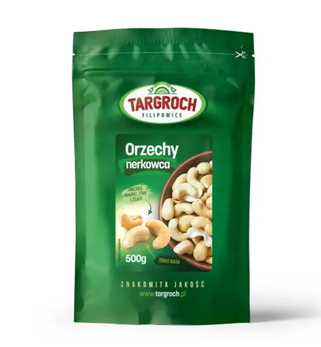 Горіх Кеш'ю очищений 500 грам Targroch