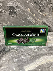 Темний шоколад Maitre Truffout Chocolaté mints 200 грм