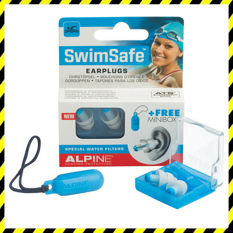 Лучшие Беруши для плавания Alpine SwimSafe + ПОДАРОК, Голландия. - фото 1 - id-p238839799