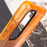 Чехол TPU+PC Sunny Gradient для Xiaomi Redmi Note 11 (Global) / Note 11S, Оранжевый / Розовый, фото 3