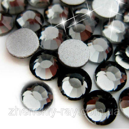Камені Swarovski SS3 Black Diamond 1400 шт., фото 2