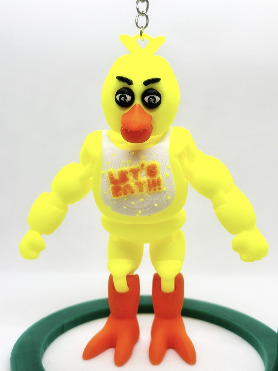 Брелок Chica пʼять ночей у Фредді (five nights at freddy's) надрукувано на 3д принтері, фото 1