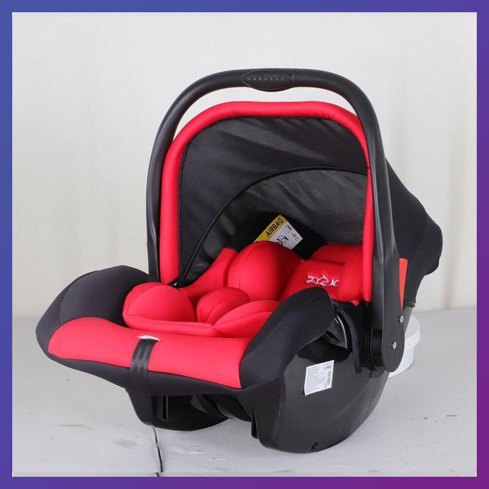 Дитяче автокрісло для новонароджених люлька-переноска група 0+ (0-13 кг) Joy GL-90658 Червоний