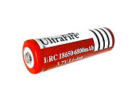 Аккумулятор ULTRAFIRE 18650 6800 mAh Li-ion 3.7V батарейка батарея для фонариков фонарей и т.п. Польша!