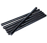 Клей силіконовий у стрижнях UKC 1119 0.7х27 см, чорний, фото 7