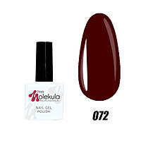 Гель-лак Nails Molekula 72 (темно-коричневий), 11ml