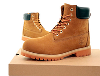 Женские зимние ботинки | Timberland Winter | желтые | ботинки с мехом | Китай 40