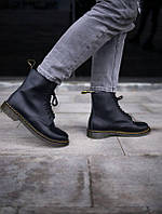 Чоловічі зимові черевики Dr.Martens 1460, шкіра, (з хутром), чорний, Китай