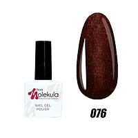 Гель-лак Nails Molekula 76 (вишневий перламутр), 11ml