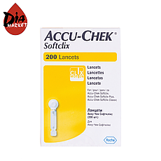 Ланцеты Акку Чек Софткликс (Accu-Chek Softclix) 200 штук