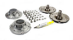 Фланці (нерж.сталь) та суппорти (EBI) для пральної машини Candy