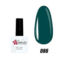 Гель-лак Nails Molekula 86 (темный изумруд), 11ml