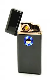 Запальничка USB TH 705 2IN1 Газ + USB Charge 5408 Чорна SV227