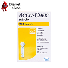 Ланцети Акку Чек Софтклікс (Accu-Chek Softclix) 200 штук