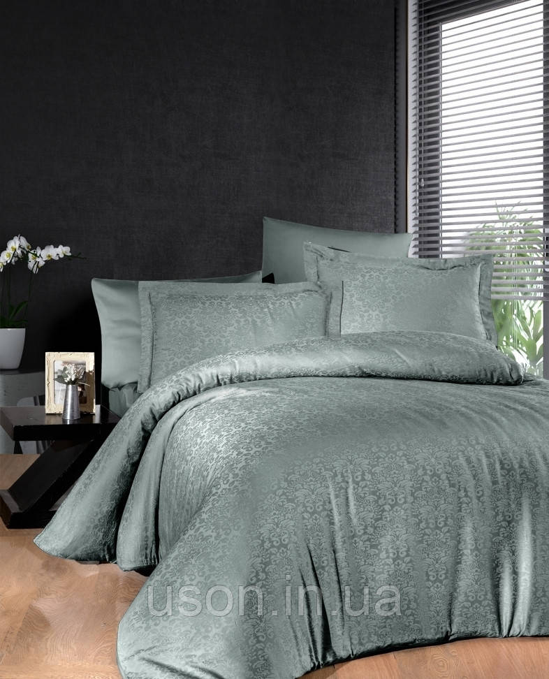 Комплект постільної білизни жаккард ТМ First Choice 200*220 Misra Moonmist, фото 1