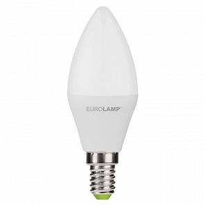 Світлодіодна лампа Eurolamp ЕСО серія "P" 8W E14 3000K LED-CL-08143(P), фото 2