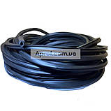 Заглушка паза штапіка для ПВХ вікон і дверей, чорна, фото 3