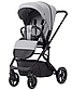 Коляска прогулянкова, візочок CARRELLO Alfa CRL-5508 Feather Grey, світло-сіра Карелло Альфа, фото 3