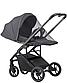 Коляска прогулянкова, візочок CARRELLO Alfa CRL-5508 Graphite Grey, сіра Карелло Альфа, фото 6