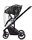 Коляска прогулянкова, візочок CARRELLO Alfa CRL-5508 Midnight Black, чорна Карелло Альфа, фото 5