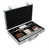 Набір для чищення зброї професійний набір для чищення стовбура калібру, фото 4