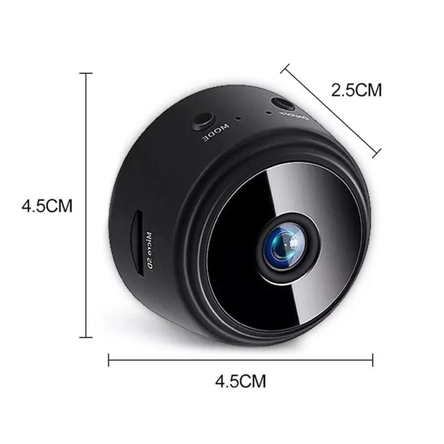 Беспроводная мини-камера А9 с технологией ночного видения c WIFI, Камера видеонаблюдения уличная TSHP - фото 3 - id-p2110976659