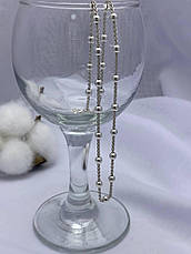 Срібний ланцюг з кульками DARIY Киш-240.45, фото 3