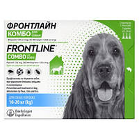 Капли на холке Boehringer Ingelheim Frontline Combo для собак от 10 до 20 кг 3 пипетки