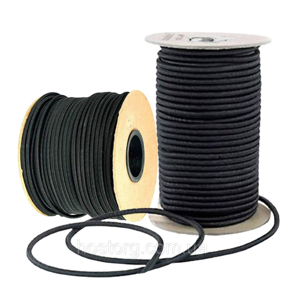 Шнур гумовий еластичний еспандер в обплетенні 8мм х 50 м (Польща)