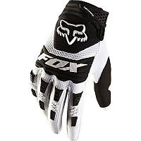 Велоперчатки FOX Dirtpaw MX Gloves, чорно-білі, розмір L