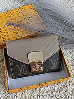 Жіночий гаманець міні Louis Vuitton капучино