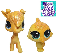 Игровой набор Littlest Pet Shop - Радужные петы Lofty Sunglow & Saffron Flutterdust