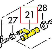 Патрубок угловой 058133784AF Audi, Seat, Skoda, VW из нержавеющей стали