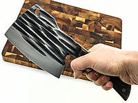 Кований ніж-топірець для м'яса та кісток 16 см Midnight Dragon