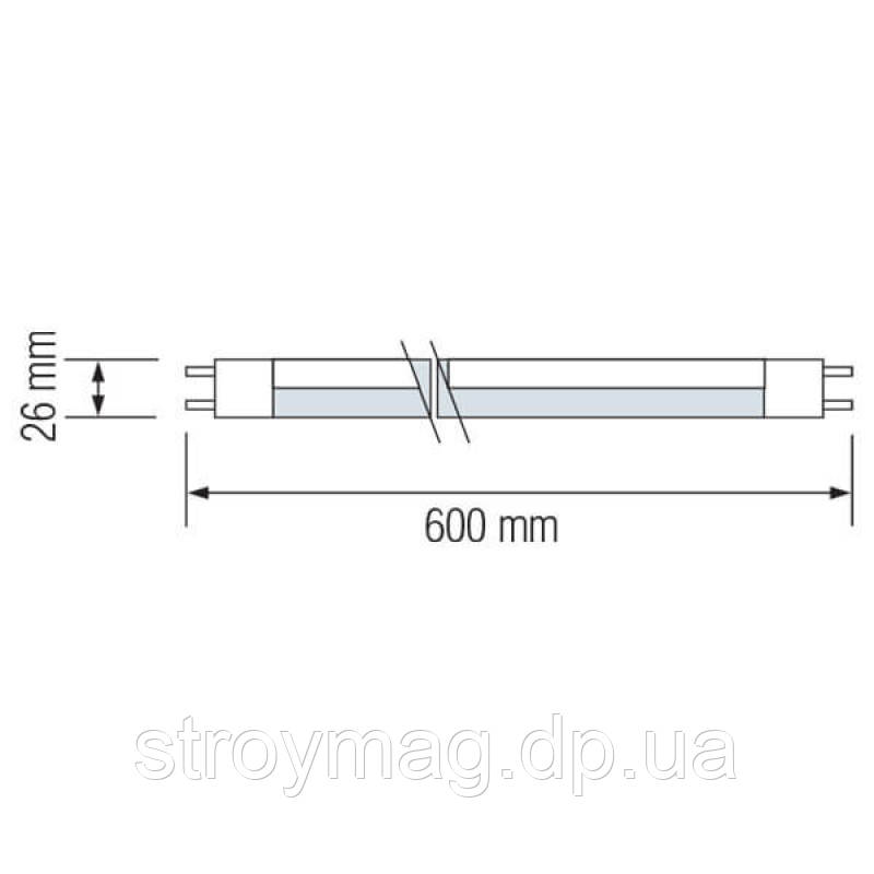 Лампа светодиодная Horoz Electric LED TUBE-60 лампа Т8 60см (6400K) - фото 2 - id-p542973827