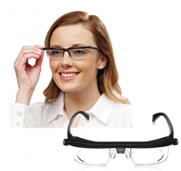 Універсальні окуляри з регулюванням діоптрій лінз для зору Dial Vision, універсальні окуляри зі зміною фокусу