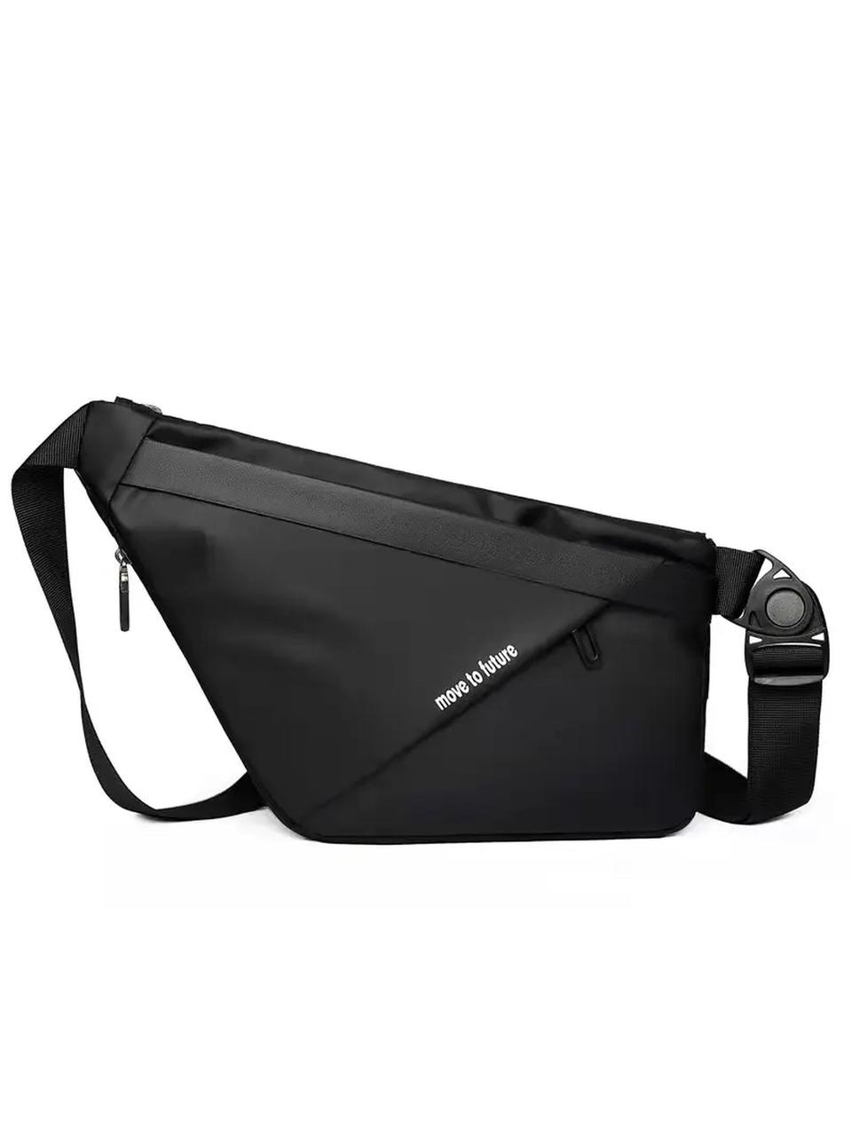 Сумка-слінг 35 x 18 x 5 см Weatro Чорна ssch-kit-0035, фото 1