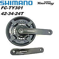 Комплект шатунов Shimano Tourney FC-TY301