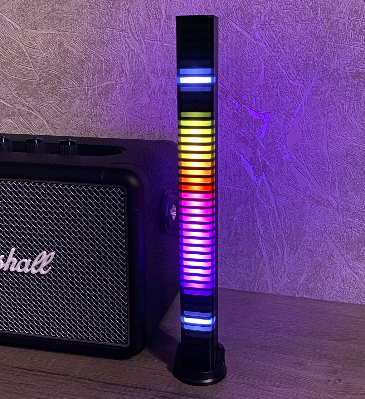 Візуальна аудіо панель LED Sound Stick із акумулятором