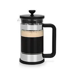 Френч прес із поршнем "Affogato" 13.5х9х18.5см/600 мл із боросилікатного скла Fissman