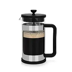 Френч пресс с поршнем "Affogato" 15х10.5х21.5см/1000мл из боросиликатного стекла Fissman