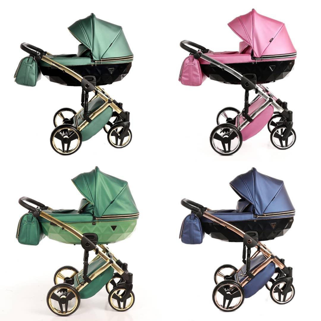 Дитяча коляска 2 в 1 Tako Junama Diamond Individual Fluo 01