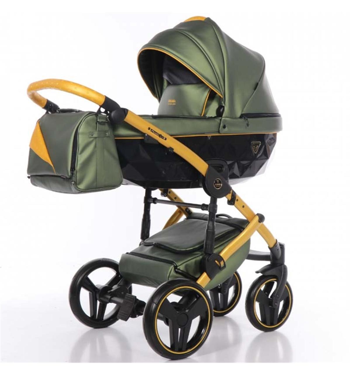 Дитяча коляска 2 в 1 Junama Diamond Fluo Line II 06