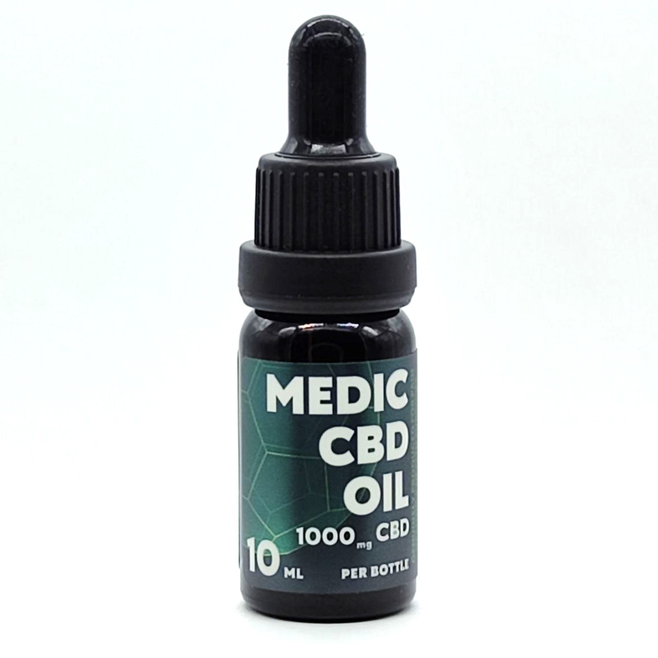 🌿 Олія КБД Medic CBD oil 10% 1000 мг 10 мл Польша, фото 1