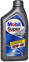 MOBIL 1л Super 2000 10W-40 напівсинтетика ACEA A3/B3, MB-Approval 229. 1, VW501 01/505 00