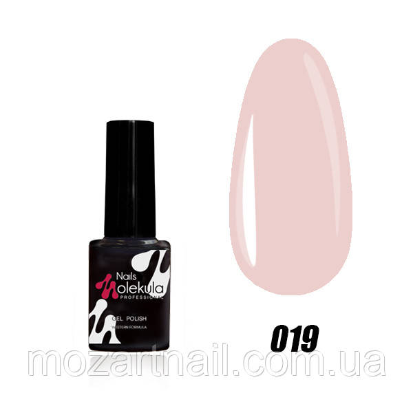Гель-лак Nails Molekula 19 (бежево-рожевий френч), 6ml, фото 1