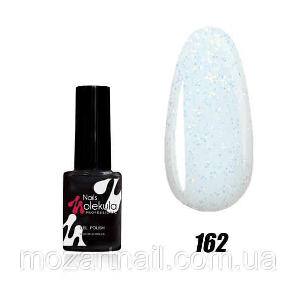 Гель-лак Nails Molekula 162 (опал сатурн), 6ml
